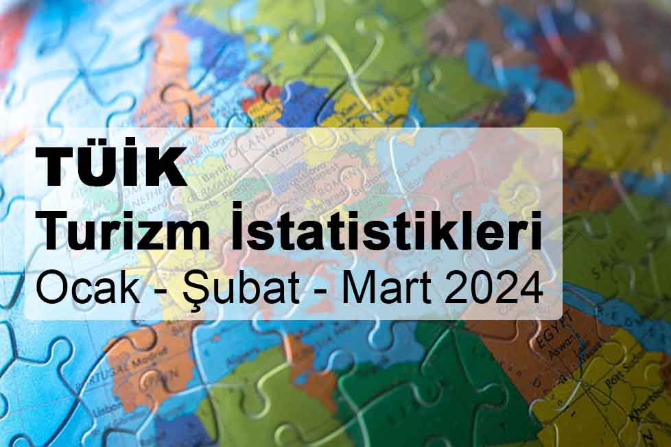 Turizm İstatistikleri (Ocak - Mart 2024)