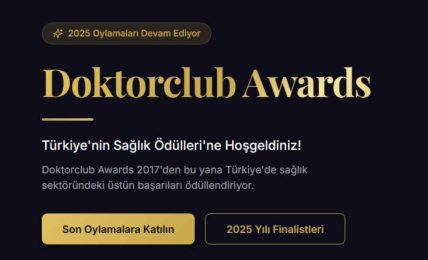 Doktorclub Awards 2025: Türkiye'nin Sağlık Ödülleri 9. Kez Sahiplerini Buluyor