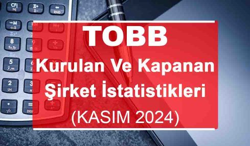Kasım 2024’te Kaç Şirket Kuruldu Ve Kapandı?