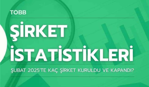 Şubat 2025’te Kaç Şirket Kuruldu Ve Kapandı?