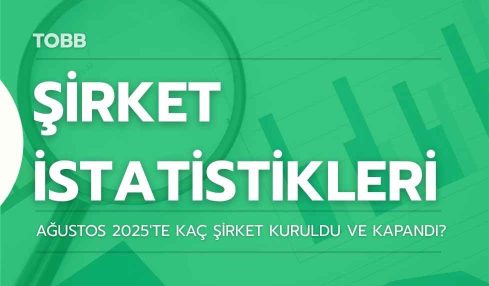 Ağustos 2025’te Kaç Şirket Kuruldu Ve Kapandı?