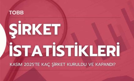 Kasım 2025’te Kaç Şirket Kuruldu Ve Kapandı?