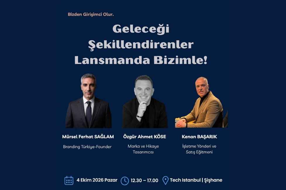 Bizden Girişimci Olur Lansman Etkinliği İçin Geri Sayım!