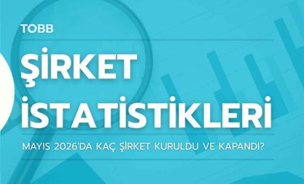 Mayıs 2026’da Kaç Şirket Kuruldu Ve Kapandı?