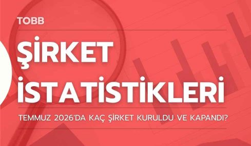 Temmuz 2026’da Kaç Şirket Kuruldu Ve Kapandı?