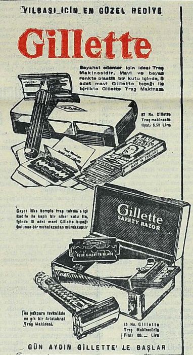 Gillette Reklam Afişi