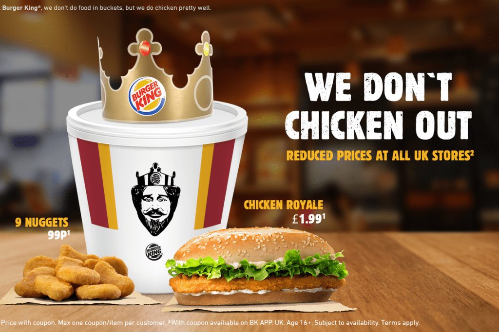 Burger King Tavuk Bitti Reklamı