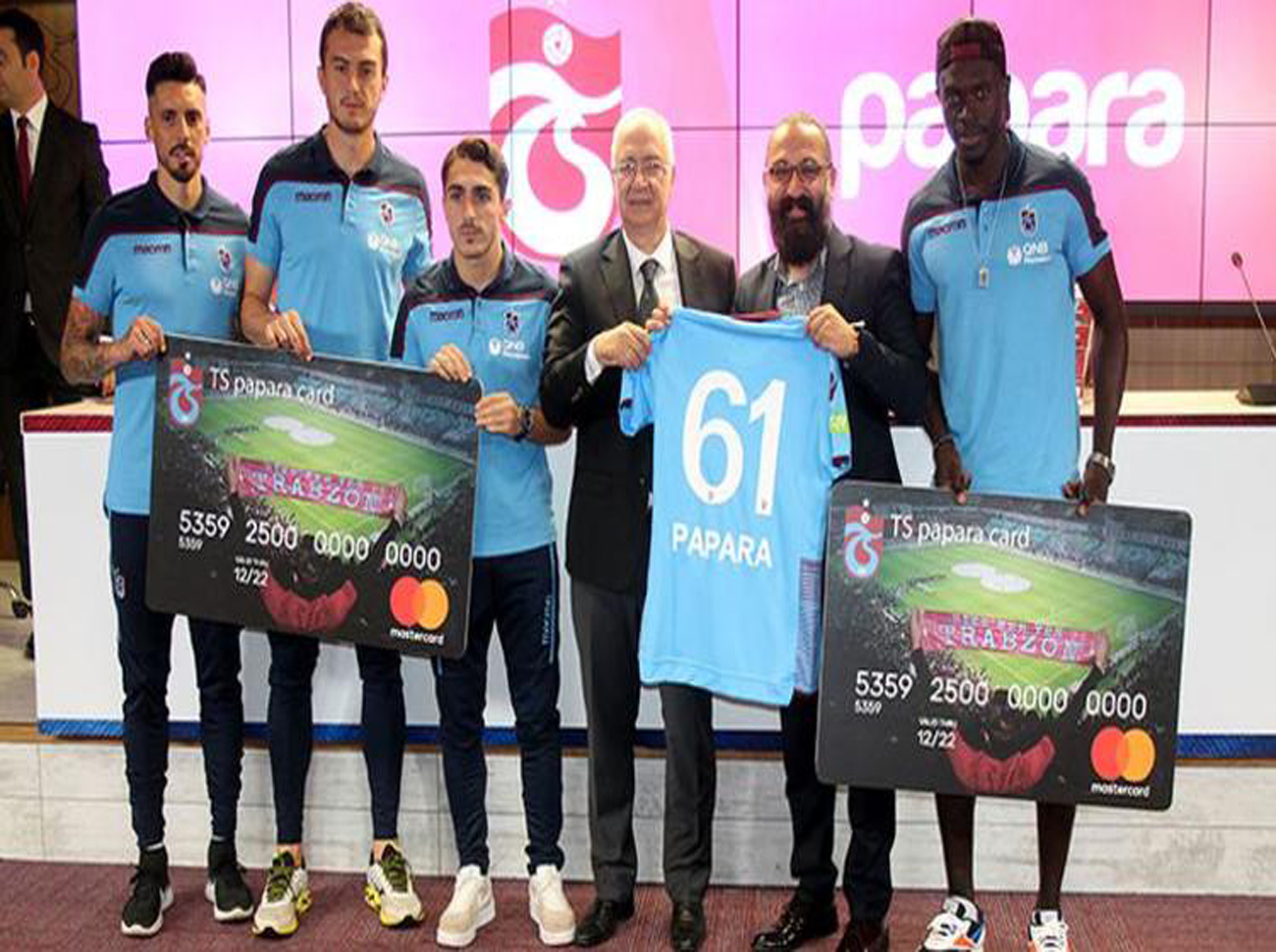Trabzonspor Papara Card Sponsorluk