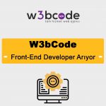 W3bCode Front-End Developer Arıyor