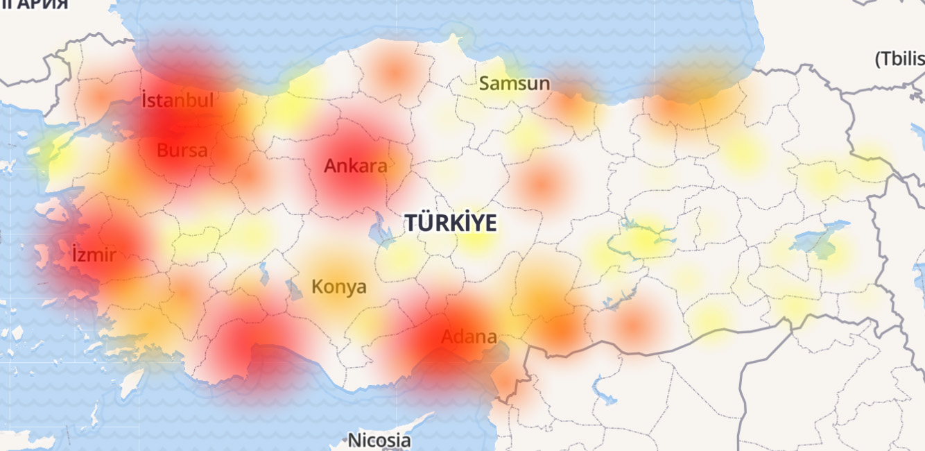 Depremde Tüm Gsm Çöktü - Vodafone - Erişim Problemi - 13:25