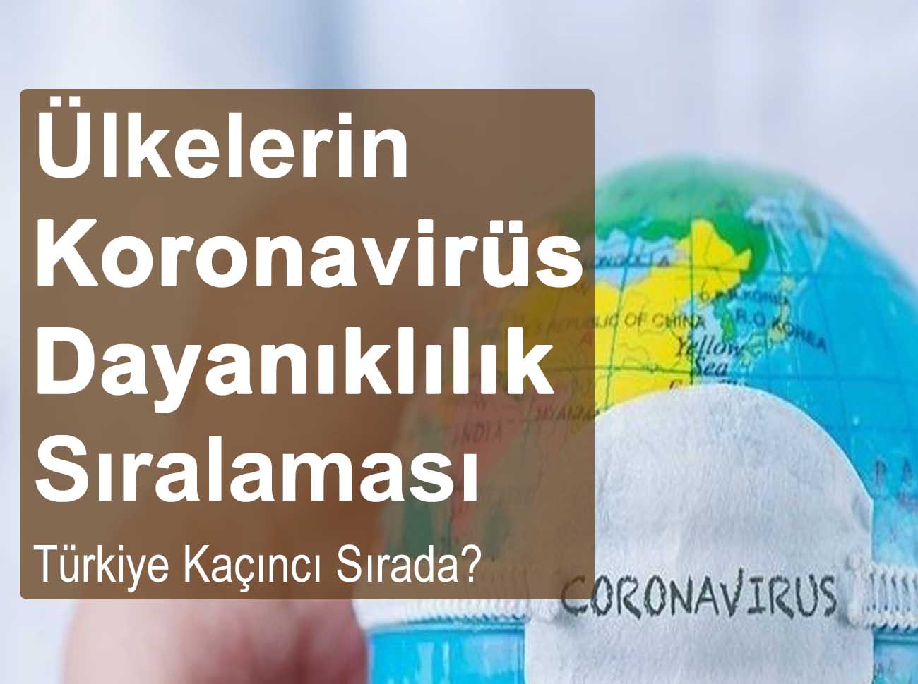 Ülkelerin Koronavirüs Dayanıklılık Sıralaması