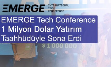 Emerge Tech Conference 1 Milyon Dolar Yatırım