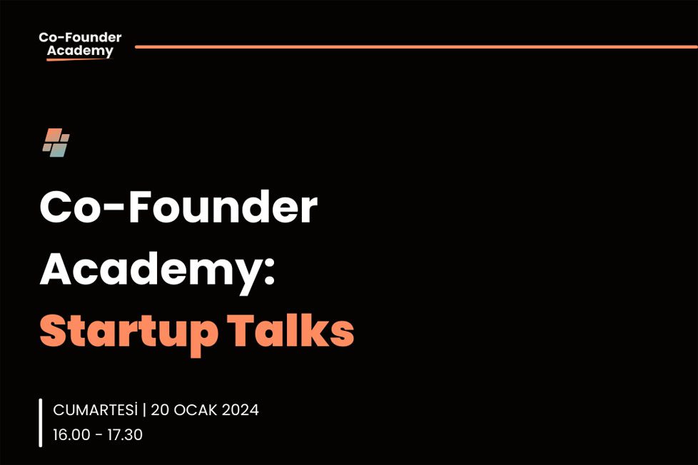Startup Talks Buluşmaları Co-Founder Work’de Devam Ediyor!