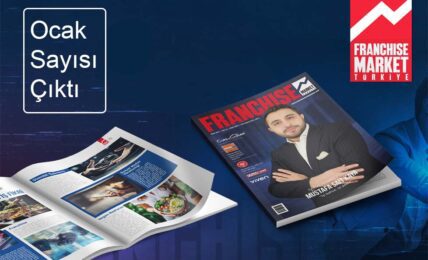 Franchise Market Türkiye Dergisi'nin Ocak 2024 Sayısı